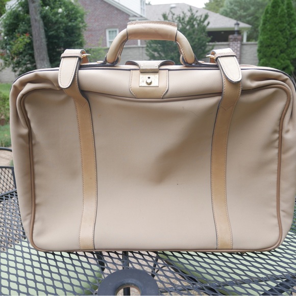 Gucci Vintage 1980s tan beige travel bag - Picture 14 of 16
